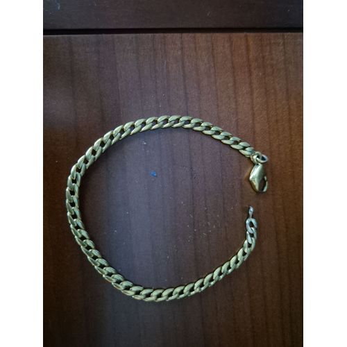 Bracelet Maille Gourmette.