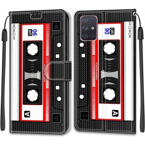 Coque Pour Samsung Galaxy A71 4g Etui Samsung A71 4g Housse De Galaxy A71 4g En Cuir Pu Étui Housse En Cuir De Protection Avec Magnétique Flip Portefeuille Antichoc Caseruban