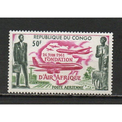 Timbre-Poste Du Congo