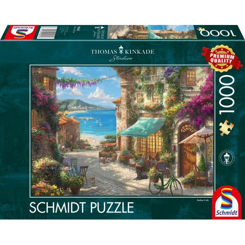 Puzzles Café Sur La Riviera Italienne, 1000 Pcs