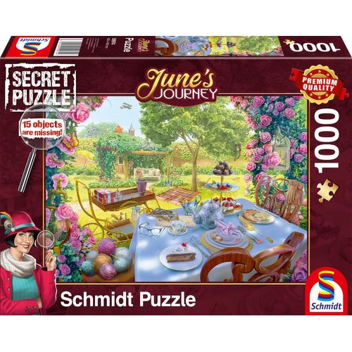 Puzzles Thé Au Jardin, 1000 Pcs