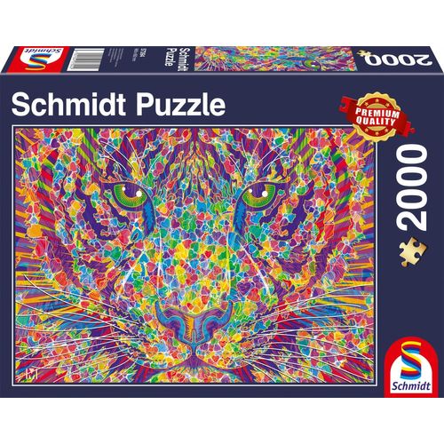 Puzzles Wild At Heart  Tigre, 2000 Pcs