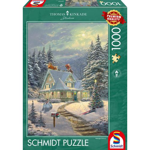 Puzzles Veillée De Noël, 1000 Pcs