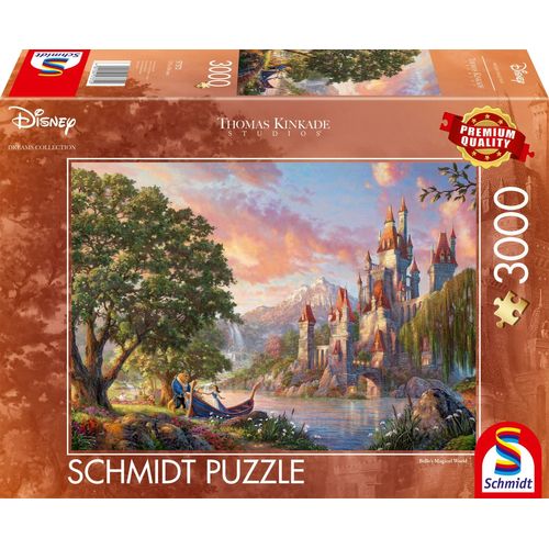 Puzzles Disney, Belle's Magical World, 3000 Pcs