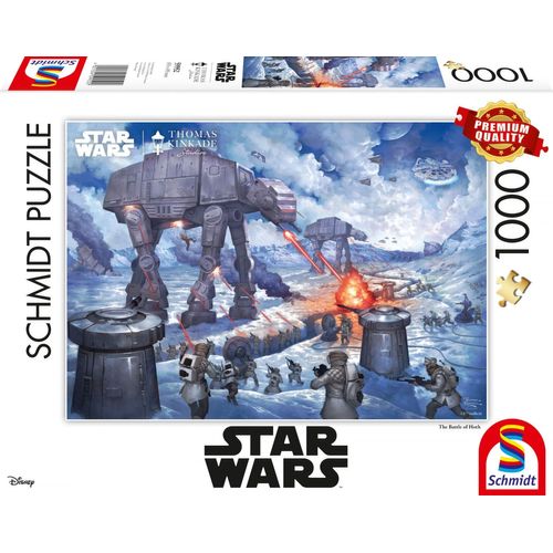 Puzzles Lucas Film, Star Wars, The Battle Of Hoth, 1000 Pcs
