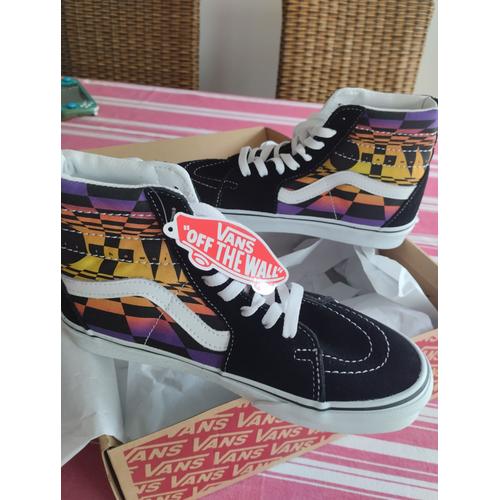 Paire De Baskets Montantes De La Marque Vans Multicolore - 37