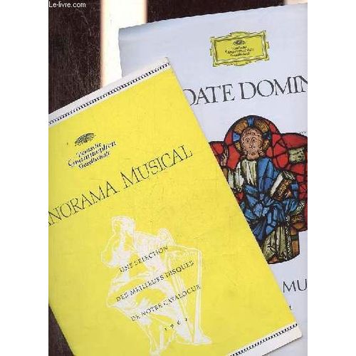 Panorama Musical Une Selection Des Meilleurs Disques De Notre Catalogue 1962 - Deutsche Grammophon.
