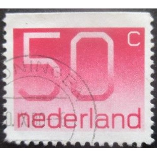 Pays-Bas N°1104b Dentelé Sur 3 Cotés Oblitéré