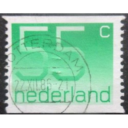 Pays-Bas N°1153a Dentelé Verticalement Oblitéré