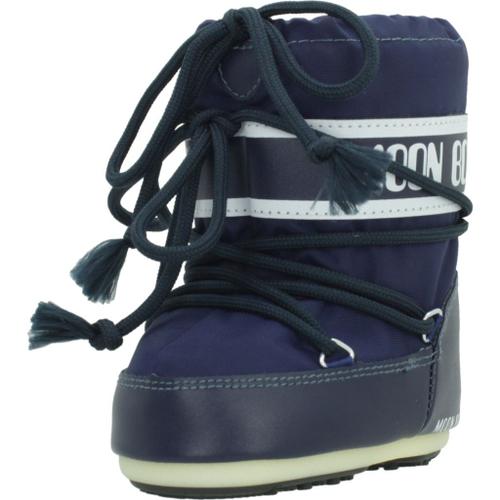 Moon Boot Mb Icon Mini Nylo Colour Bleu