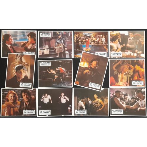 La Taverne De L'enfer - Paradise Alley - 12 Photos Originales D'exploitation De Cinéma - Affiche 28,5x22,5 Cm - Film 1978 De Et Avec Sylvester Stallone, Lee Canalito, Armand Assante, Frank Mcrae
