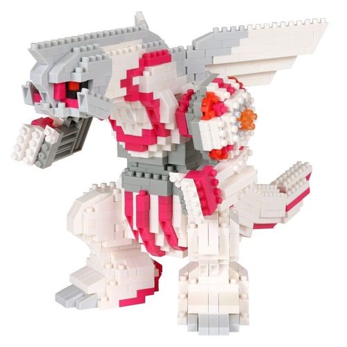 Bandai - Nanoblock - Figurine Pokémon - Palkia - Figurine En Briques 1050 Pièces - Jeu De Construction Montage Maquette Pokémon
