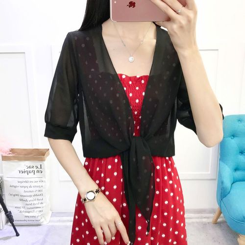 Cardigan en mousseline de soie pour femme,robe de soirée ouverte sur le devant,cape haussement d'épaules pour femme,veste de mariage,enveloppements de patients,châles en dentelle,noir,rouge,blanc