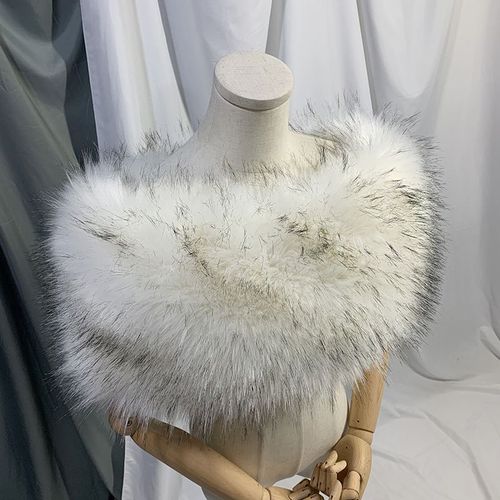 châle De Mariage en fourrure blanche pour femme,veste De mariée,couleur noire,idéal pour une fête,collection hiver 2022