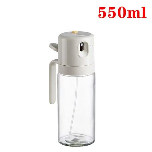 Pulvérisateur D'huile En Verre 2 En 1 De 550ml,Bouteille De Pulvérisation,Carafe À Huile D'olive,Camping,Barbecue,Vinaigre,Pulvérisateur Ce,Outils De Cuisine