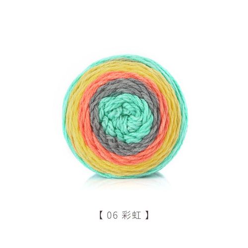 Boule De Laine Tissée À La Main Pour Bricolage,Crochet Optique,Écharpe Douce,Chapeau Fait Main,200 Grammes #F