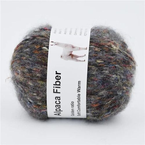 Fil De Laine Épais En Alpaga,Tricot À La Main,Chaud,Coloré,Aiguille,Crochet,Écharpe,Pull,Acrylique,5 Pièces = 250g #J