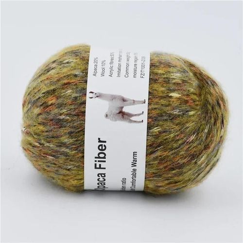 Fil De Laine Épais En Alpaga,Tricot À La Main,Chaud,Coloré,Aiguille,Crochet,Écharpe,Pull,Acrylique,5 Pièces = 250g #D