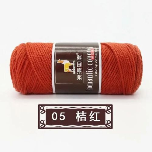 Fil De Laine Épais Tissé À La Main,1 Pièce,100g/Balle,Écharpe,Alpaga,Tricot À L'aiguille,2 Brins,Bricolage #D