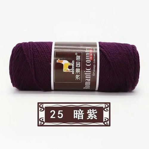 Fil De Laine Épais Tissé À La Main,1 Pièce,100g/Balle,Écharpe,Alpaga,Tricot À L'aiguille,2 Brins,Bricolage #R