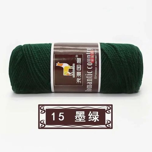 Fil De Laine Épais Tissé À La Main,1 Pièce,100g/Balle,Écharpe,Alpaga,Tricot À L'aiguille,2 Brins,Bricolage #L