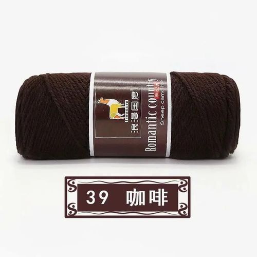 Fil De Laine Épais Tissé À La Main,1 Pièce,100g/Balle,Écharpe,Alpaga,Tricot À L'aiguille,2 Brins,Bricolage #A2