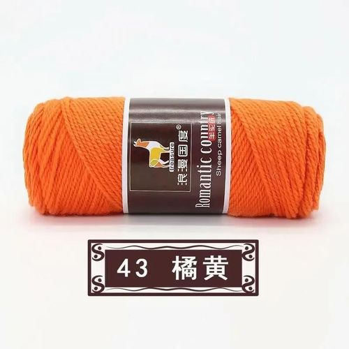 Fil De Laine Épais Tissé À La Main,1 Pièce,100g/Balle,Écharpe,Alpaga,Tricot À L'aiguille,2 Brins,Bricolage #C2