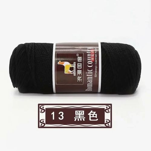 Fil De Laine Épais Tissé À La Main,1 Pièce,100g/Balle,Écharpe,Alpaga,Tricot À L'aiguille,2 Brins,Bricolage #K
