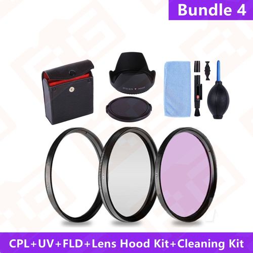 Filtre d'objectif d'appareil photo,accessoires à effet spécial,FLD,UV,CPL,Nwiches izing à l'ycine,4,8,Partenaires,gros plan,+ 1,+ 2,+ 4,+ 10,49,52,55,58,62,67,72,77mm - Type [Bundle 4]-62mm