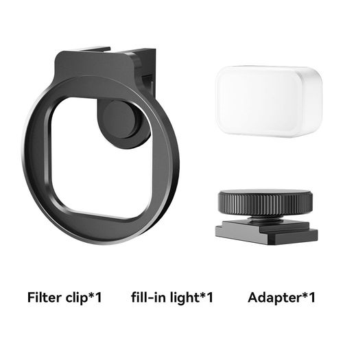 Fotorgear-Kit de filtres universels pour téléphone,58mm,filtre ND variable CPL Star pour smartphones,iPhone,Huawei,Xiaomi,Samsung - Type Clip Kits