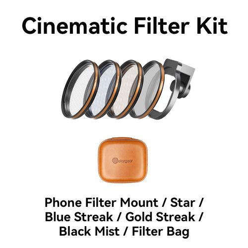 Fotorgear-Kit de filtres universels pour téléphone,58mm,filtre ND variable CPL Star pour smartphones,iPhone,Huawei,Xiaomi,Samsung - Type Effects Filter Set