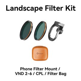 Fotorgear-Kit de filtres universels pour téléphone,58mm,filtre ND variable CPL Star pour smartphones,iPhone,Huawei,Xiaomi,Samsung - Type Scenery Filter Set