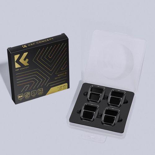 K & F Concept-Ensemble De 4 Filtres En Verre Optique Pour Dji Air 3,4 Pièces,8 + Volontairement 16 + Volontairement 32 + Volontairement 64,Avec 28 Couches,Étanche,Anti-Rayures - Type Green-Generique