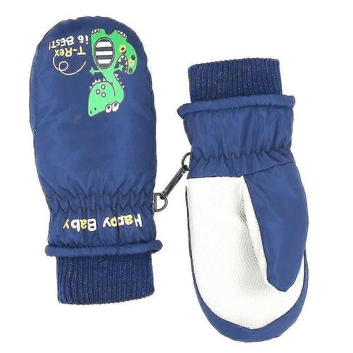 Mitaines D¿Hiver Pour Tout-Petits Imperméable À L¿Eau Gants De Ski Pour Garçons Molleton Chaud Mitaine De Neige