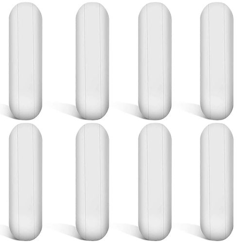 8pcs 8mm * 30 Mm Ptfe Agitateur Magnétique Mélangeur Barre D¿Agitation Tige D¿Agitation Magnétique Laboratoire Bar Agitateur Plaque Barre Agitateur Plaque Aimant