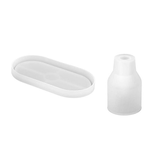 Vase Moule En Silicone, Vase De Moule En Silicone, Moules En Résine Époxy Vase À Fleurs Moules De Coulée Vase En Silicone