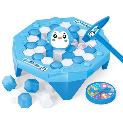 Mini Pénis Brise-Glace Pour Enfants,Petit Jeu De Frapper,Compétition Interactive De Bureau,Jouets Parents Et Enfants - Type Penguin Smashes Ice