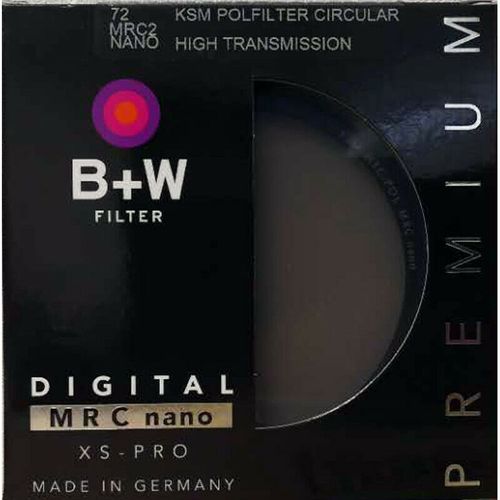 B + W CPL Numérique XS-PRO MRC CIR-PL Filtre 49-52-55-58-62-67-72-77-82mm ycin izer/ycin izing pour Nikon Caméra Sony IL Filtre - Type 58mm #B