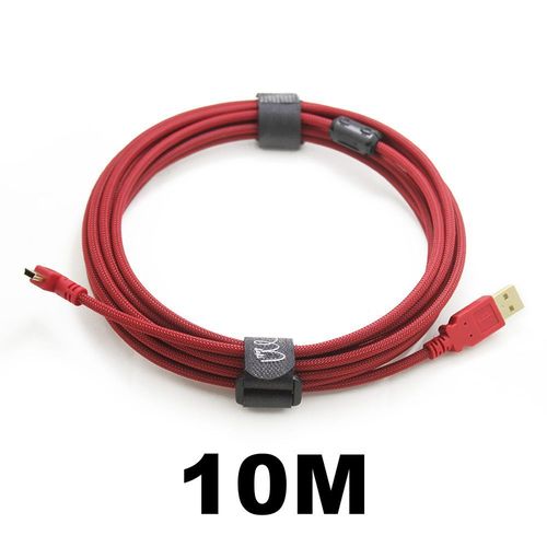 Câble De Caméra Numérique Usb2.0,3m5m,Pour Canon 5d2 5d3 1dx 6d2 70d 80d 1d3 600d 700d Nikon D3s D610,Ligne De Prise De Vue Vers Ordinateur - Type Ca-103-10m-Red