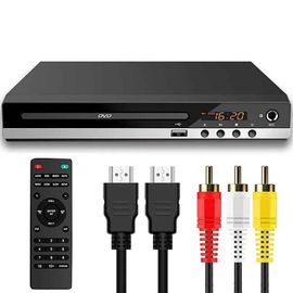 Lecteur DVD Full HD avec télécommande,lecteur CD,EVD,VCD haute définition,AV,sortie HDMI,microphone USB,TV domestique,KTV,1080P - Type HD 1080P-EU