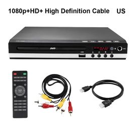 Lecteur DVD pour TV,Home HD,B29,1080P,Haute Définition,CD,EVD,VCD avec microphone de sortie AV HDMI,Prise EU,US,UK - Type 1080p HD cable #A