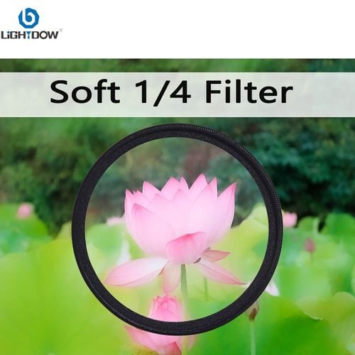 Lightdow-Filtre d'objectif souple blanc pour appareil photo,Nikon,Sony,49mm,52mm,55mm,58mm,62mm,67mm,72mm,77mm,82mm,1/4 - Type 77mm