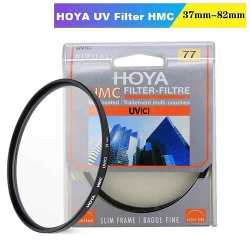 Hoya-Filtre d'objectif HMC UV(c),cadre fin,antireflet multicouche,livre bleu clair,37mm,40.5mm,43mm,46mm,49mm,52mm,55mm,58mm,62mm,67mm,72mm,77mm,82mm - Type 72mm