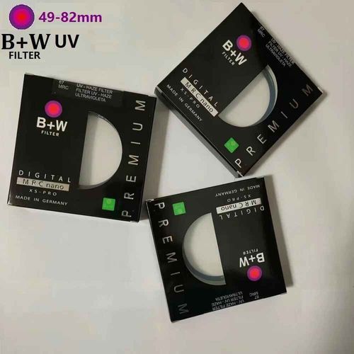 Filtre de protection ultra fin pour objectif d'appareil photo,B + W,filtre UV XS PRO,MRC,réfléchissant,Nikon,IL,Sony - Type 62mm #B