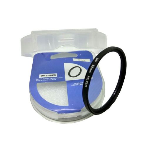 Protecteur d'objectif avec filtre numérique UV,pour appareil photo canon nikon DSLR,sans boîte,paquet de 37 40.5 43 46 49 52 55 58 62 67 72 77 82mm - Type box packing-55mm #B