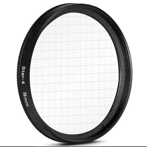 Filtre étoile 37mm/40.5mm/46mm/49mm/52mm/58mm/62mm/67mm/72mm/77mm/82mm/95mm,4 6 objectif ligne 8 points pour Canon,Nikon,Sony,DSLR - Type [Star 4]-62mm