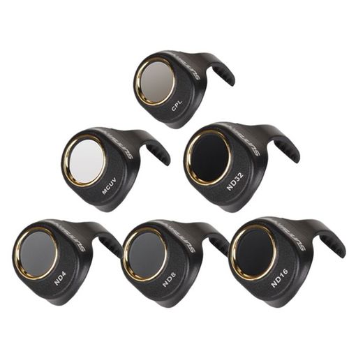 Filtre D'objectif De Caméra Cpl Mcuv Nd4 Nd8 Nd16 Nd32,Ensemble De Filtres Pour Dji Spark,Auto-Inspection Sans Affecter Le Cardan - Type Mcuv Cpl Nd4 8 16 32-Generique