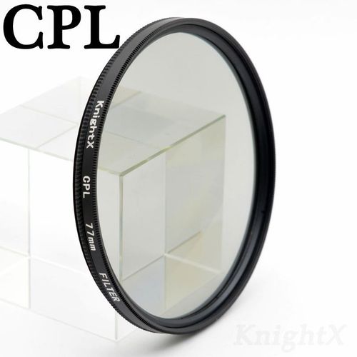 KnightX ND2 ND4 ND8 ND16 UV 49 52 55 58 62 67 72 77,filtre d'objectif couleur pour Canon EOS 1100D 700D 650D 600D,appareil photo hoya 18-55mm - Type CPL-62MM