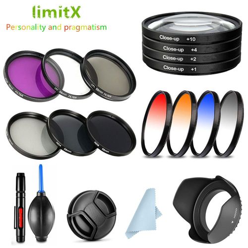 Stylo de nettoyage pour Nikon CoolPix P900 P950 P1000,filtre gros plan couleur graduée,capuchon d'objectif,appareil photo numérique UV CPL ND FLD - Type Bundle Kit A-For Nikon P950