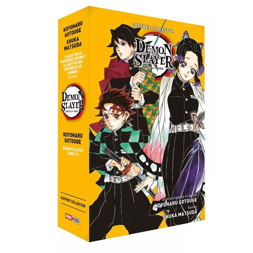 Demon Slayer - Coffret T15 + Roman Jeunesse T6